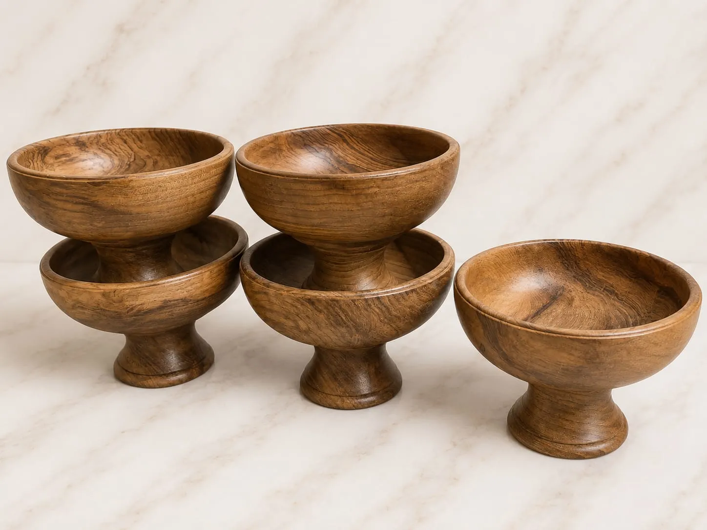 Orchard Pedestal Bowl - Image 2